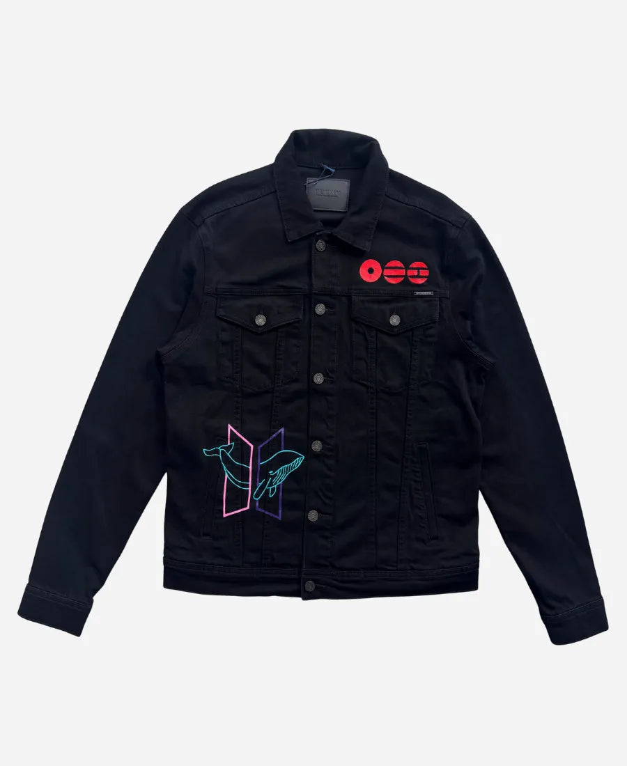 BT21 BTS Mic Drop 2026 Denim Jacket