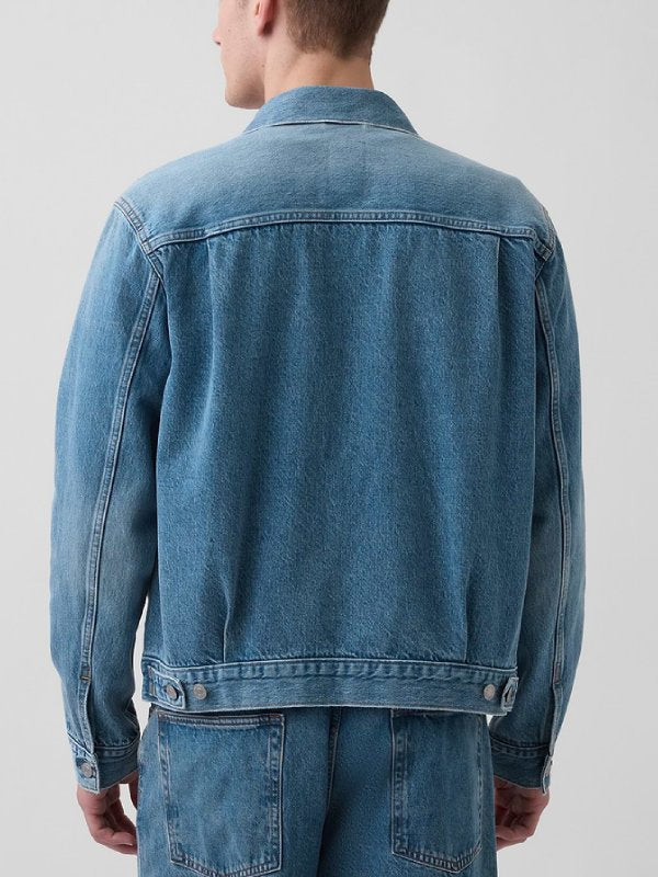 Euphoria S3 Zendaya Blue Denim Buttoned Jacket