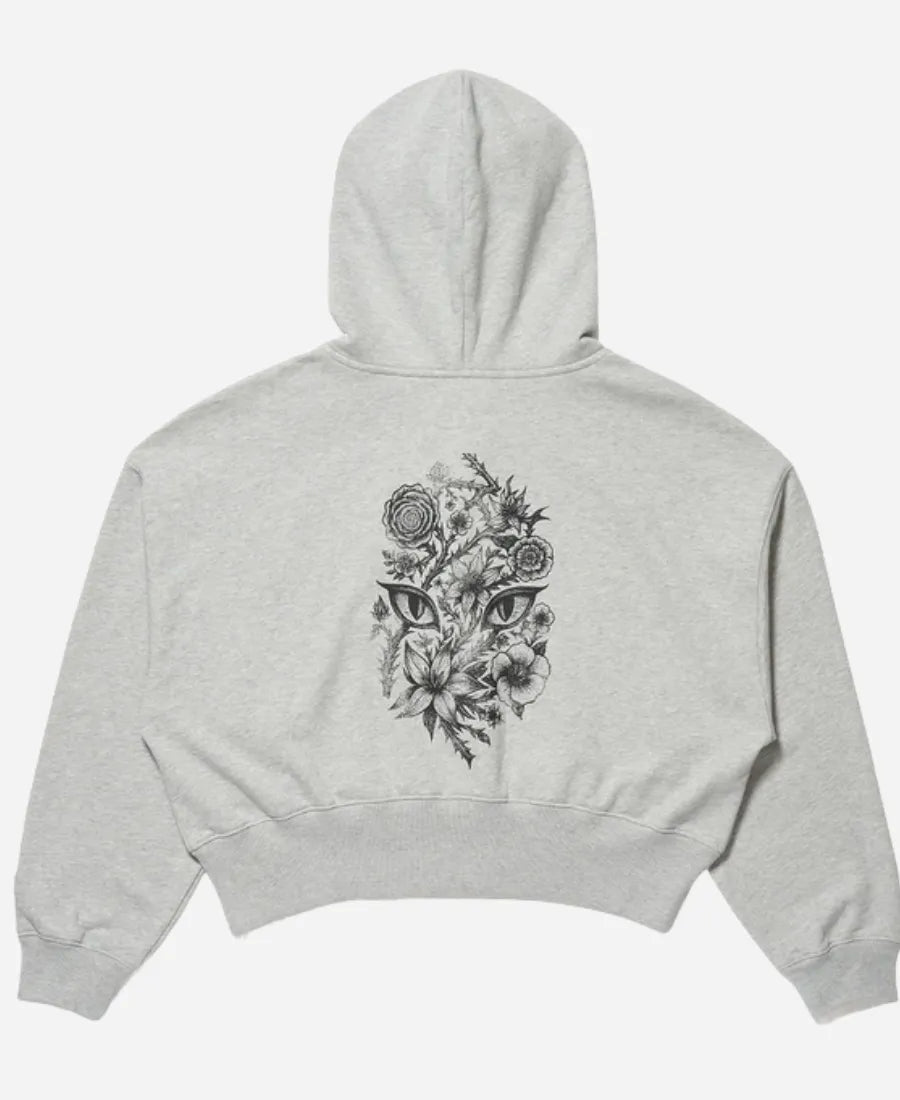 GAP x KATSEYE Yoonchae Coachella Grey Hoodie