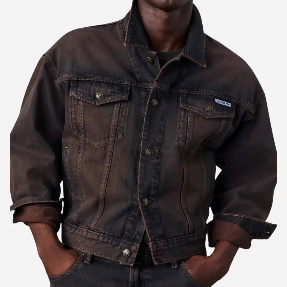 Jung x Kook 90s Calvin Klein Black Denim Jacket
