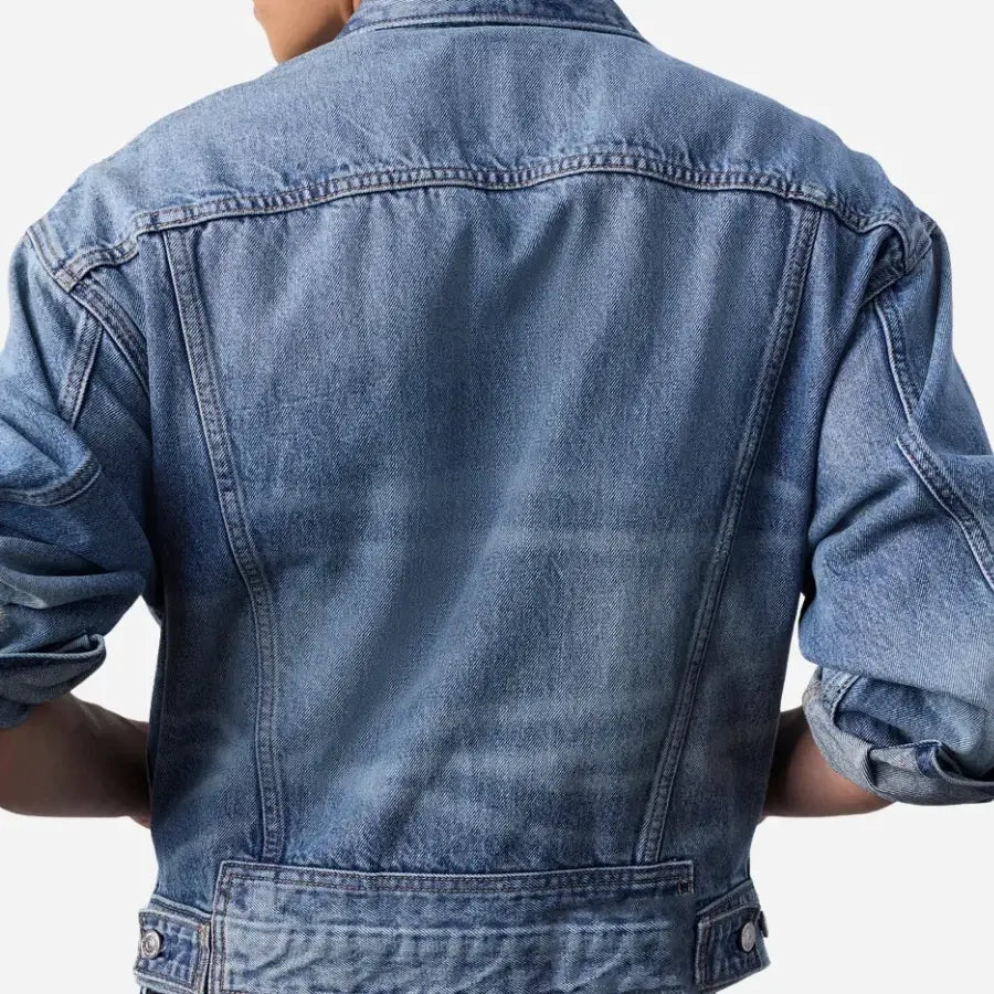 Jung x Kook 90s Calvin Klein Blue Denim Jacket