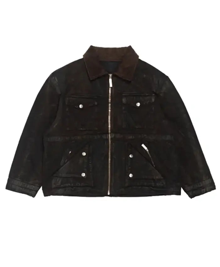 Kai Cenat VIVET 2026 Cargo Black Jacket