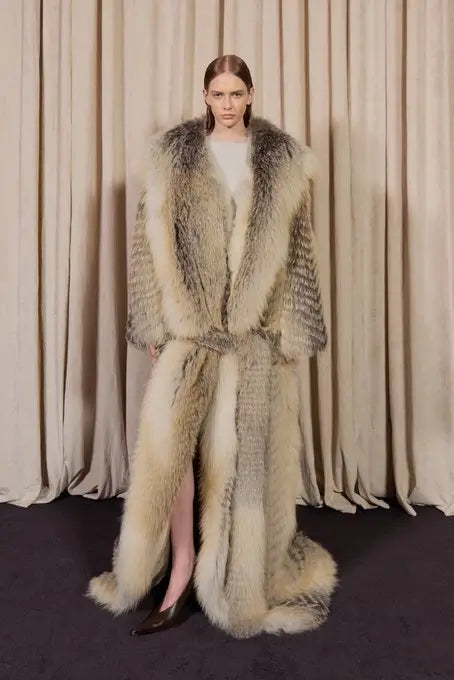 Kai Cenat VIVET 2026 Faux Fur Long Coat