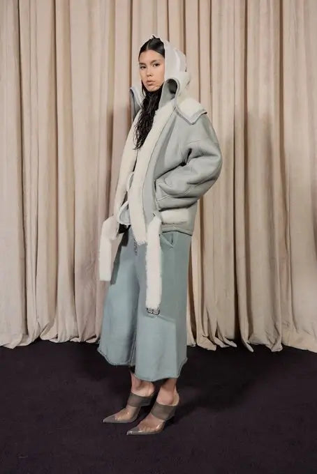 Kai Cenat VIVET Fur Leather Jacket