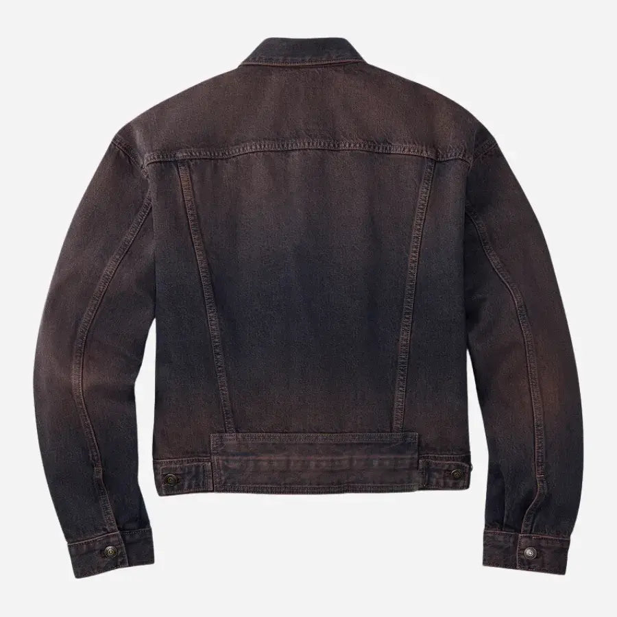 Kook x Jung 90s Black Denim Calvin Klein Black Jacket