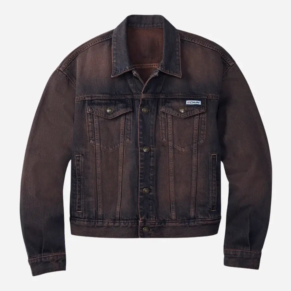 Kook x Jung  Black 90s Denim Calvin Klein Jacket