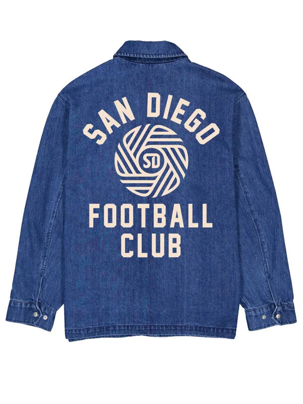 MLS San Diego Flow Denim Coach Jacket