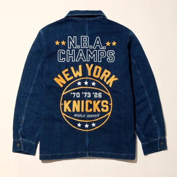 NY Knicks Championship Studio Blue Jacket