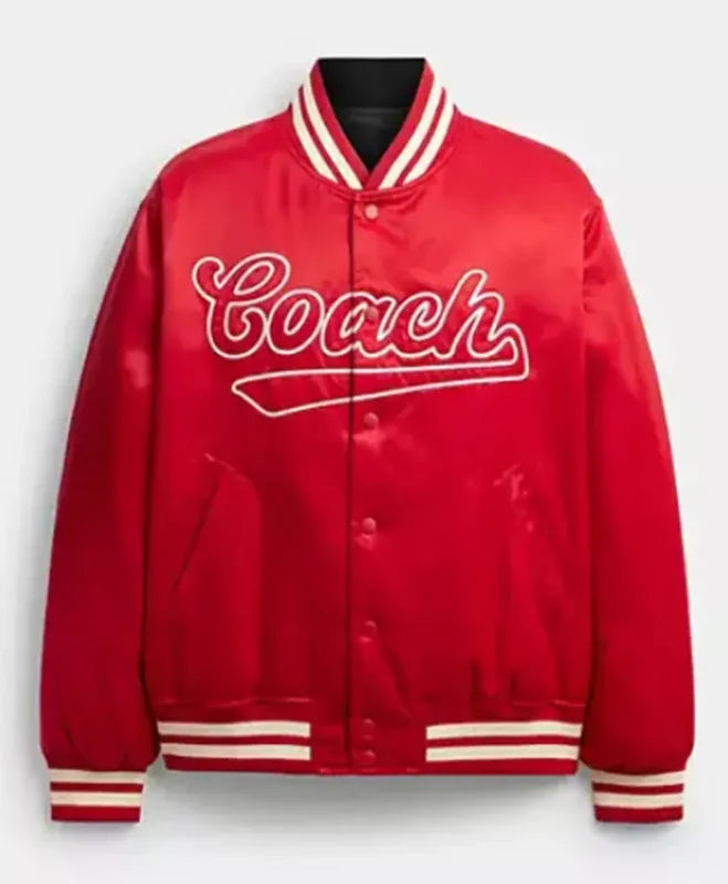 Off Campus John Tucker Red Varsity Jacket