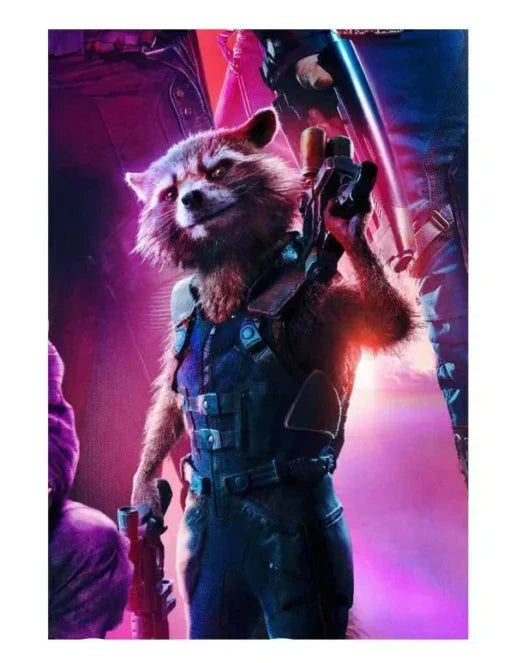 Rocket Raccoon halloween Blue Vest