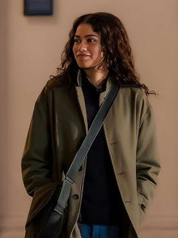 Zendaya The Drama Green Jacket