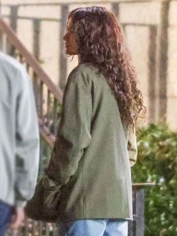Zendaya The Drama Green Jacket